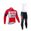 Set Langarmtrikot + Trägerhose Lange 2022 Lotto Soudal N001